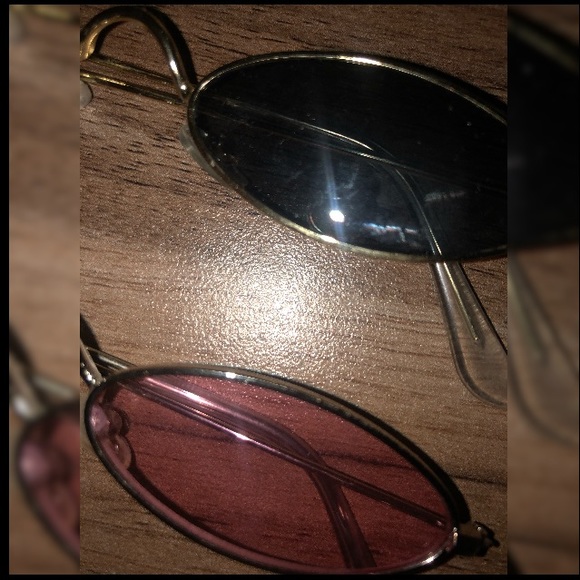 SOLD Funky Festival Glasses 2-Piece Set - Picture 2 of 2